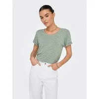 JDY Kurzarmshirt JDYSISSY S/S O-NECK TOP JRS