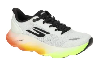 Skechers 246210 WBMT Herren Sportschuhe wei?/schwarz/gelb - Ultra leicht Perf...