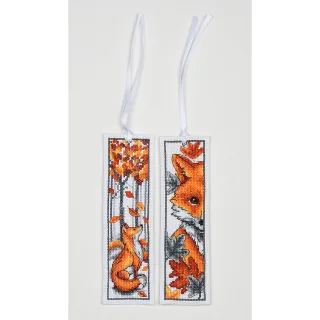 Lesezeichen "Fuchs Herbst", 2er-Set