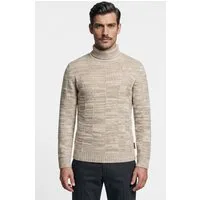 Joop Jeans Strickpullover Milsom aus meliertem Garn