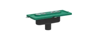 Hansgrohe uBox universal GK für Duschrinnen Ablaufgehäuse für vertikale Installation, 01002180 01002180