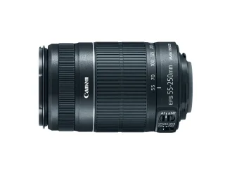 Canon EF-S 55-250mm 1:4-56 IS schwarz