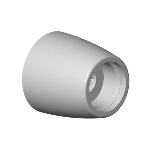 Dornbracht Anschluss für Regenbrause elegant Ersatzteile 09240313820 D. 33,5 x 32 mm chrom satin 09240313820-41