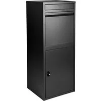ONDIS24 Briefkasten Paketbox "Korona" Postbox 1-türiger Paketsafe für Pakete, abschließbar, inklusive Bodenanker, 2 Schlüssel
