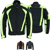 BULLDT Motorradjacke GW322J Grün BULLDT Motorradjacke Kurz mit Protektoren 70cm