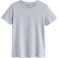 Next T-Shirt Essential Kurzarm-T-Shirt mit Rundhalsausschnitt (1-tlg)