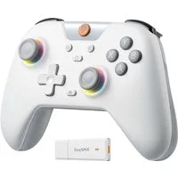 EasySMX X05 Controller PC mit 7 Farbe RGB Licht Hall Triggers Weiß PC-Controller
