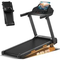 LONTEK Laufband für Zuhause mit 15 % Steigung, 12KM/H Treadmill (1-tlg), 3,0 PS Motor, Belastung 180KG