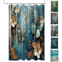 Sanilo Duschvorhang mit Motiv, viele schöne Duschvorhänge zur Auswahl, Breite 180 cm, 100% wasserdicht, Anti-Schimmel-Effekt, hochwertige Qualität