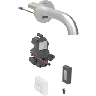 Geberit Piave Waschtisch-Armatur, Wandmontage, Batterie 116263SN1
