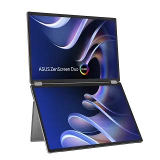 ASUS ZenScreen Duo OLED MQ149CD | 90lm0akv-b01n70 | Dual-OLED-Monitor - 35.6 cm (14")