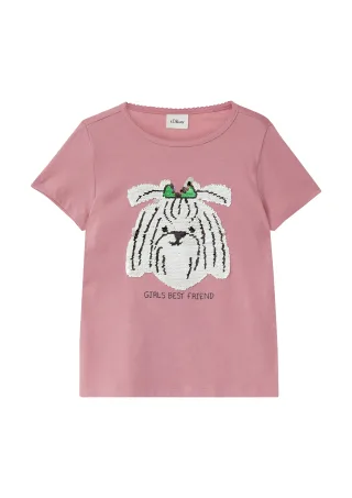 s.Oliver - T-Shirt pink - Gr. - 134