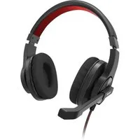 Hama PC-Office-Headset HS-USB400 V2, Stereo, Schwarz On Ear Headset Kopfhörer