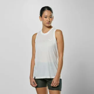 SALEWA - Puez Dry Tank Top Damen - Weiss (Gr.36)