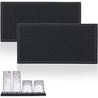 relaxdays Barmatte 2x Barmatte 30x15 cm