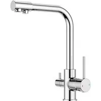 LuxusKollektion Küchenarmatur Wasserhahn Mischbatterie 3 Wege Küche Zweigriffig