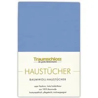 Traumschloss Betttuch Haustuch, 100% Baumwolle, Gummizug: ohne, (1 Stück), aus 100% Baumwolle, ohne Gummizug