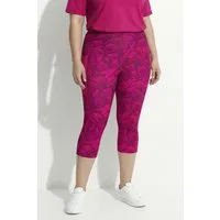 Ulla Popken Leggings 3/4-Funktionsleggings schnelltrocknend recycelt