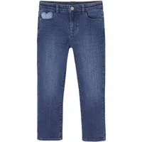 vertbaudet 7/8-Caprijeans Mädchen Slim-Jeans, Hüftweite COMFORT
