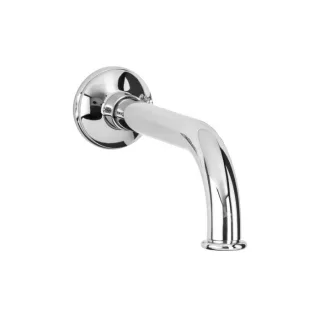 Herzbach Anais Wandauslauf 32145200101 chrom, 1/2"", mit Rosette Ø 55 mm