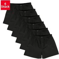 Gomati Boxershorts 6er Pack Herren Boxershorts Baumwoll Webboxershorts