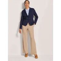 MADELEINE Kurzblazer Jersey-Blazer mit Reverskragen Unifarbenes Design mit klassischem Reverskragen