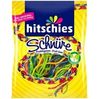 hitschies Süßigkeit, Hitschies bunte Schnüre fruchtige Schnüre mit vier Früchten 125g