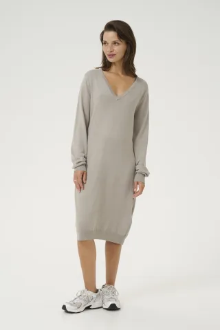 Kleid Slim fit grey