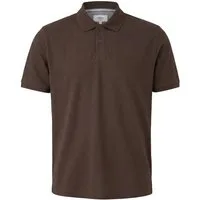 s.Oliver Poloshirt mit Logo-Stickerei und seitlich geschlitztem Saum