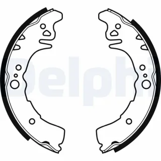 Delphi Bremsbacken hinten Toyota Yaris P1