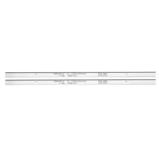 Metabo HSS Wende-Hobelmesser 332x12x1,5 mm / 2-Langlöcher, DH 330 / 316 - 2 Stück - 0911063549