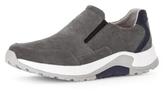 rollingsoft Slipper Schlupfschuh, Komfortschuh mit seitlichem Stretcheinsatz, Weite G