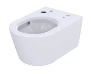 TOTO RP Wand-Tiefspül-WC matt Weiss randlos, für WASHLET®, verd. Befestigung, CW542ERY#MW CW542ERY#MW