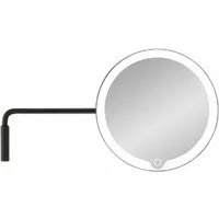 blomus Spiegel LED Kosmetikspiegel Modo Black mit Wandhalterung