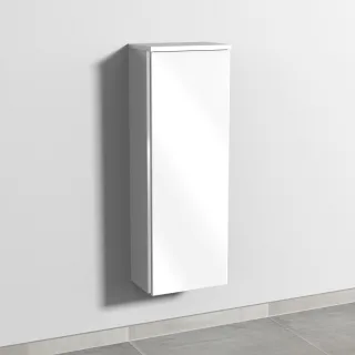 Sanipa 3way Mittelschrank mit 1 Tür, Weiß-Glanz, BS16778 BS16778
