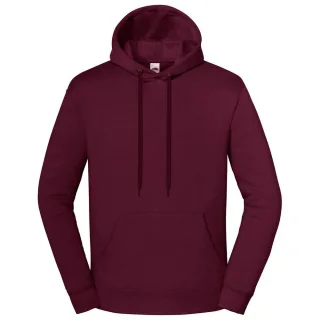 Fruit of the Loom - "Iconic Premium" Kapuzenpullover für Herren (Burgunderrot)