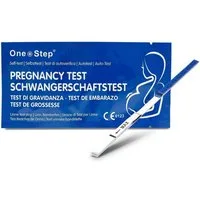 One+Step Schwangerschaftstest Blue Line ultraempfindlicher Schwangerschaftstest - Frühtest 10 miu/ml, 50-tlg.
