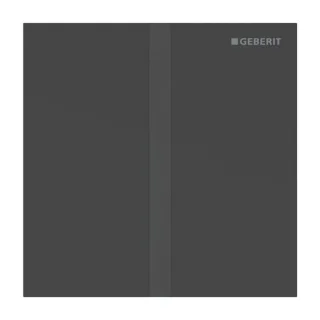 Geberit Typ 40 Abdeckplatte 246121141 für Urinalsteuerung IR, Square, schwarz matt