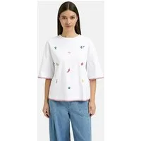 Smith & Soul Rundhalsshirt mit Stickerei