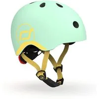 Scoot and Ride Kinderhelm XXS-S Kiwi, 1-3 Jahre Babyhelm Schutzhelm Grün