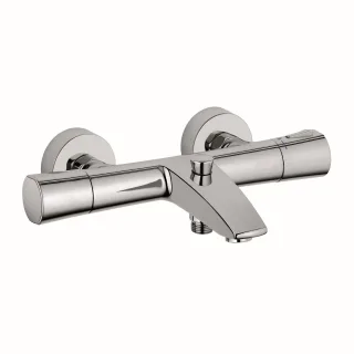 Kludi Thermostat Wannenfüll- und Zenta Brausearmatur DN 15 chrom 351010538
