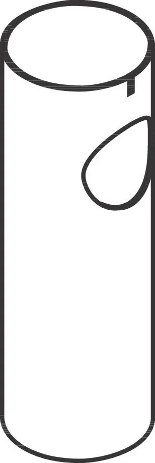 Hansgrohe Rohr Design Siphon beschriftet chrom , 96554000 96554000