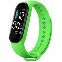 Taffstyle Quarzuhr Digitale Armbanduhr Silikon LED Sportuhr Gummi Kinderuhr Unisex bunt, (Unisex Silikonuhr mit LED Anzeige geeignet als Geschenkidee für Weihnachten Geburtstag und besondere Anlässe)