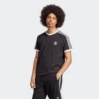 adidas Originals T-Shirt 3-STRIPES TEE schmale Passform, Kurzarm, mit kontrastierendem Saum, aus Baumwolle