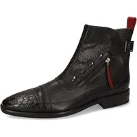 Melvin & Hamilton Elvis 25 Leder-Jodhpur Boots für Herren Stiefelette Flache Absätze, Echtes Leder, Vegetabile Gerbung
