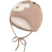 Sterntaler® Strickmütze Strickmütze Bär (1-St)