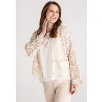 FRANK WALDER Cardigan mit edlen Knöpfen