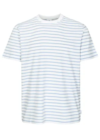 BASEFIELD - Rundhals T-Shirt 1/2 Arm white-steel - Gr. - 3XL