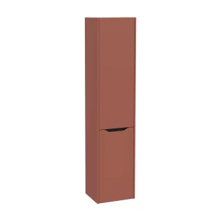 VitrA New Integra Square Hochschrank mit Wäschekorb 40 x 35 x 180 cm (BxTxH) Türanschlag Matt,80331 80331