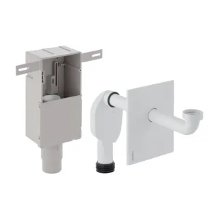 Geberit Unterputz Geruchsverschluss 151120111 Waschtisch, 11/4"" x 50/56 mm Kunststoff, weiss